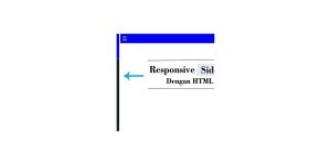 Cara membuat sidebar yang dapat diperluas dan disembunyikan pada html 1